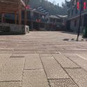四平仿古石铺装效果