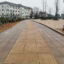 四平仿古石铺装效果