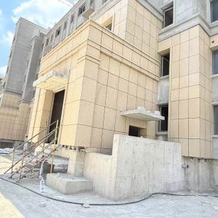 四平 黄金麻干挂，工地实拍