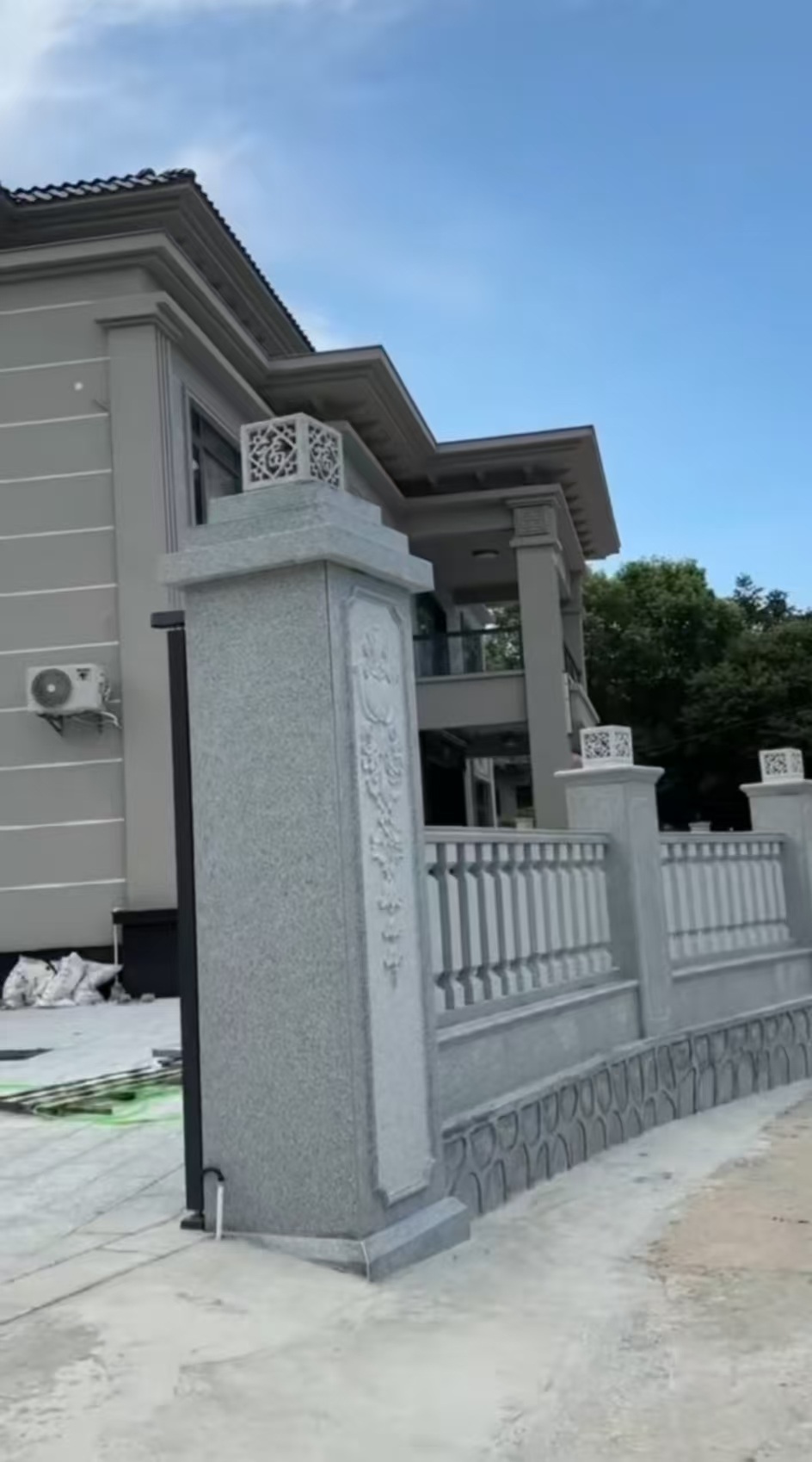 四平 芝麻白别墅围墙栏杆，私人订制