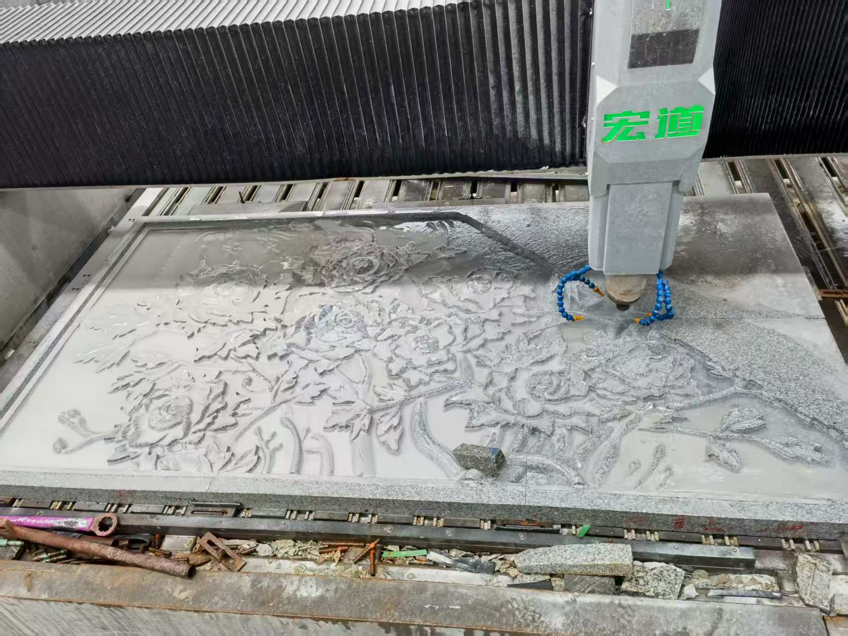 四平 别墅墙面石材雕刻