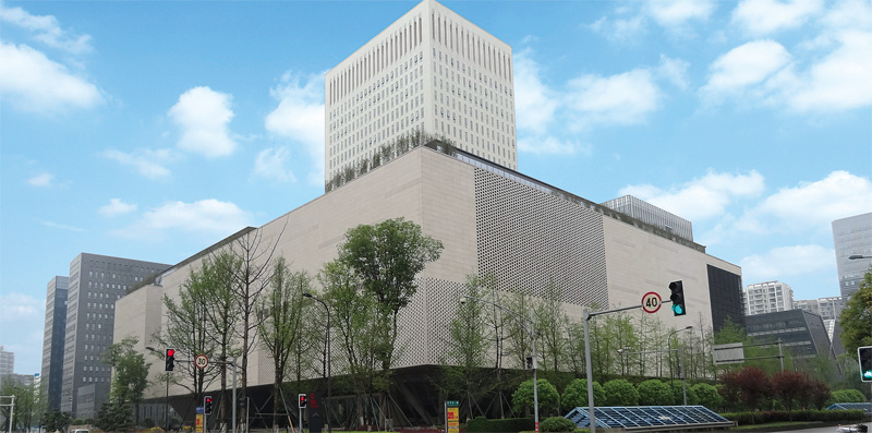 四平花岗岩在外墙干挂案例