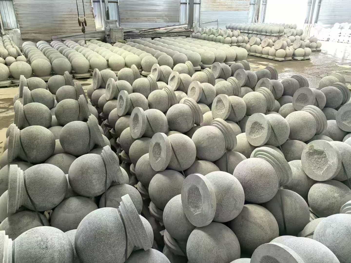 四平石材挡车球