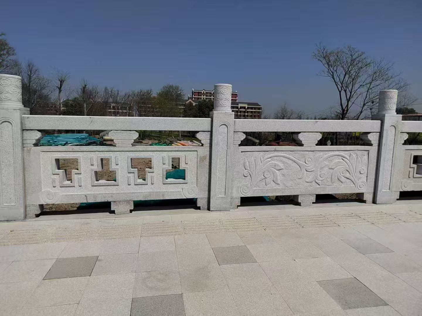 四平 河道栏杆，河道护栏