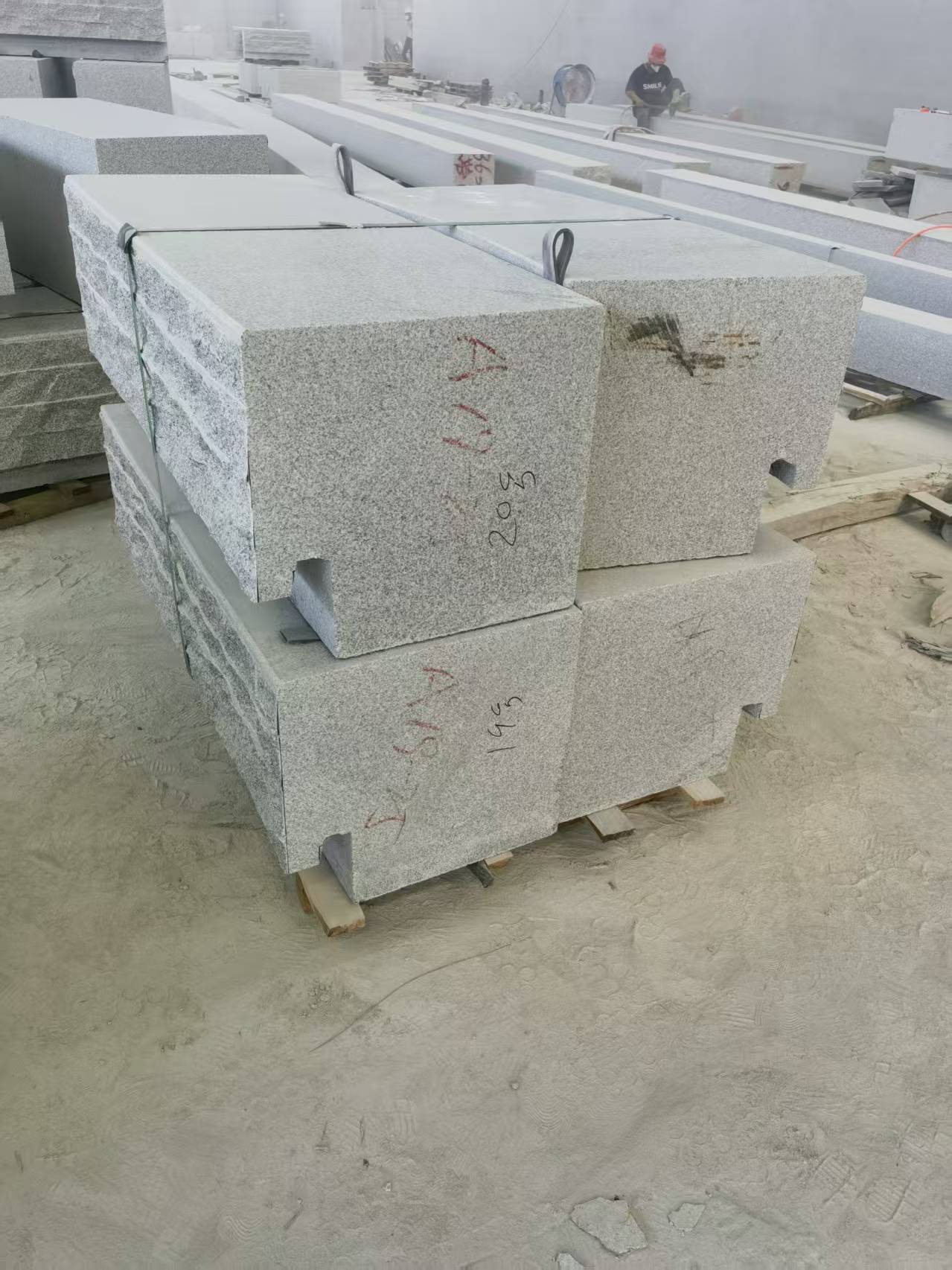 四平 整石坐凳打包