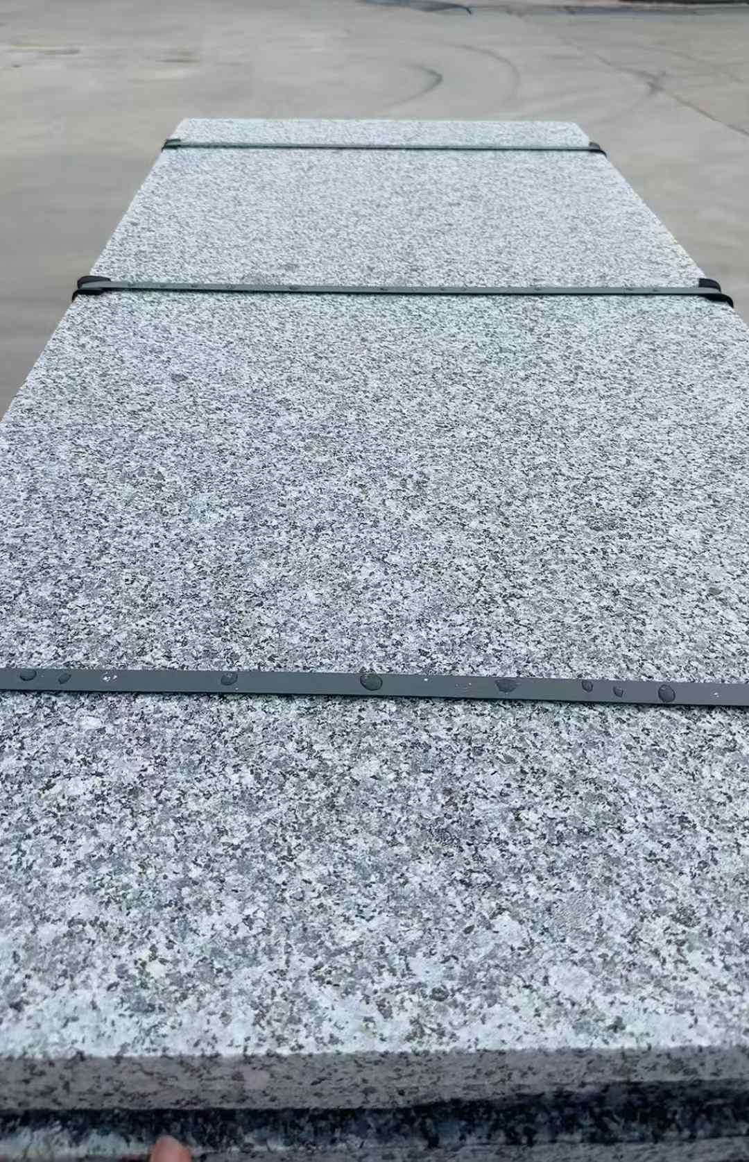 四平 芝麻黑火烧面毛板，条板，半成品